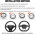 Elastic Stretch Car Steering Wheel Cover, Breathable Ice Silk Steering Wheel Protetcor, Soft Anti-Slip Cool in Summer, Auto Decoration Accessories...