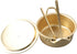 Ramen Pot, Korean Ramen Cooking Pot With Lid Spoon and Chopsticks, Fast Heating For Kitchen Cookware (Double handle)...