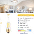 Candelabra Led Light Bulbs Dimmable, E26 Led Bulb 40 Watt Equivalent, 4W CA10 Flame Tip Chandelier Light Bulbs, 3000K Soft Warm White Candle Light...