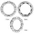 Bike-Ball-Bearing-Retainer, Bicycle-Ball-Bearings, 5/16" x 9-Balls-Bike-Crank - 4 Pcs Replacement Mountain Bike Parts Repair Accessories for MTB B...
