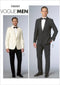 Vogue Patterns V9097MUU Men's Jacket and Pants Sewing Template, Size MUU (34-36-38-40)...