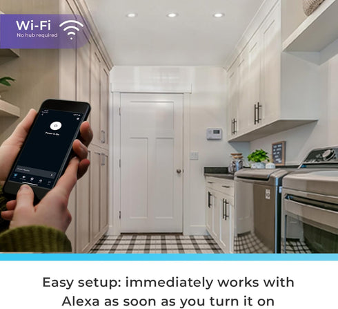 Globe Electric 50594 Works with Alexa Only Wi-Fi Smart Multicolor Changing RGB Tunable White Frosted LED Light Bulb, Voice Activated, 2000K - 5000...