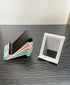 5 Pieces Cell Phone Stand Foldable Phone Holder Multi-Angle Universal Mobile Phone Stand Portable Smartphone Dock Compatible with Most Cell Phone ...