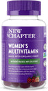 New Chapter Women’s Multivitamin Gummies - 66% Less Sugar, Women’s Gummy Vitamins with Vitamin C, D3 & Zinc, Non-GMO, Gluten Free, Berry-Citrus, 7...