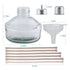 Dental Alcohol Lamp Glass Alcohol Burner Lamp Bunsen Burner with Metal Cap Dental Lab Equipment Heating 150ml with 5 Free Replacement Wicks & Funn...
