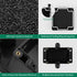 ABS IP67 Waterproof Dustproof Electrical Junction Box, with 15A 600V Barrier Terminal Cable Connector, 1 in/1 Out Power Junction Box?3.93 * 2.67 *...