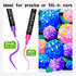 Dual Tip Acrylic Paint Pens, 26 Colors, Medium and Brush Tips, Ideal for Rock Painting, Ceramic, Wood, Plastic, Calligraphy, Scrapbooking, Card Ma...