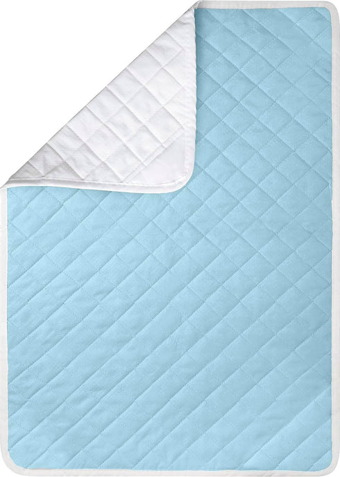 HOLDN’ STORAGE Ironing mat, Magnetic Laundry mat, 28.25” x 19”, Blue, Quilted, Washer and Dryer Countertop, Ironing pad...