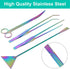 Aquarium Tools Kits 13 Inch Aquatic Plant Aquarium Tools Stainless Steel Tweezers Scissors Spatula Kit Scissors Aquarium Supplies for Tank Clean (...