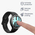 kwmobile Case Compatible with Samsung Galaxy Watch 6 40mm Case - 2X TPU Silicone Fitness Tracker Cover - Transparent...