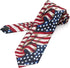 Men's American Flag Ties 3.27" (8.3CM) USA Flag Necktie For Men...