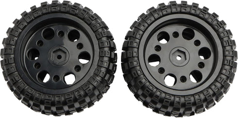 1:10 9200 RC Tires PX9200-29A Accessories Spare Parts for 1:10 9200 9200E 9201E 9205E 9206E Trucks 200E 210E Brushless RC Cars Vehicle (2 PCS)...