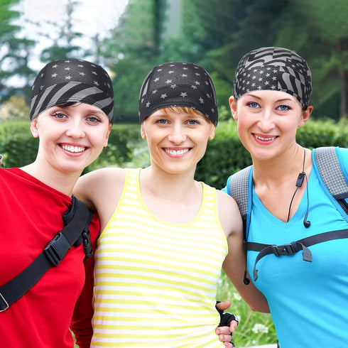 Chuangdi 3 Pcs Do Rags Dew Rag Skull Caps for Men Bandana Beanie Hats Pirate Hats Cycling Cap Head Wraps for Women...