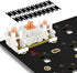 YIMAGUJRX Keyboard PCB Stabilizer Switch Teflon Film Keyboard Stabilizer Switch Pads 20Pcs, Stabilizer Steel Wire EVA Pads 12Pcs(Black...