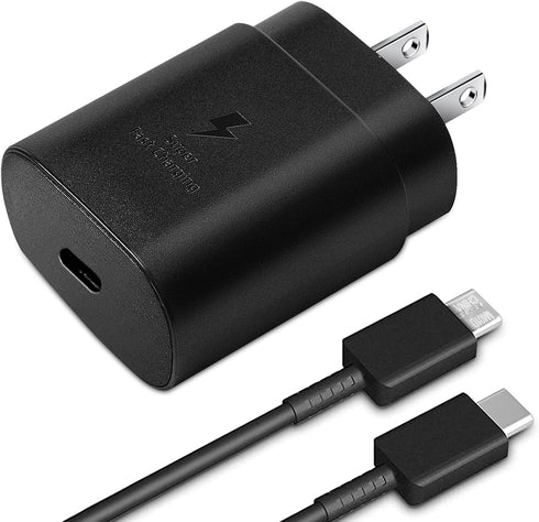 USB C Superfast Charger, USB Type-C to USB Type-C Cable 5ft and 25W Wall Charger Fast Charging PD Adapter Compatible with iPhone 15 Samsung Galaxy...