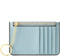 Earnda Card Holder Keychain Slim Front Pocket Wallet for Women Card Case for Purse Blue...