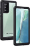 Lanhiem Galaxy Note 20 Case, Built-in Screen Protector with Fingerprint Film Waterproof Dustproof Case, Full Body Heavy Duty Protective Cover for ...