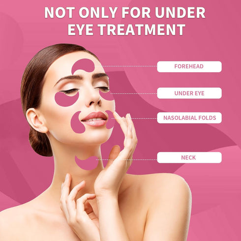 Under Eye Patches 70PCS, Peach Caviar Eye Patches for Puffy Eyes Treatment, Under Eye Masks for Dark Circles and Puffiness, Non-Irritating Eye Mas...