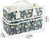 qianshan Craft Organizer Tote Bag with Multiple Pockets, Large Art Storage Caddy with Handles for Art, Craft, Sewing, Make-up?Scrapbooking, Medica...
