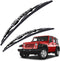 Replacement for Jeep Wrangler Windshield Wiper Blades - 15"+15" Front Window Wiper - fit 2007-2017 Vehicles - OTUAYAUTO Factory Aftermarket...