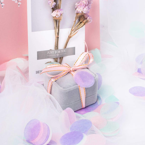 Whaline 1 Inch Paper Confetti Round Tissue Confetti 6000 Pieces Party Circle Paper Table Confetti for Balloon, Wedding, Holiday, Birthday...