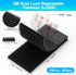 Dual Lock Fastener 1in x 2in Heavy Duty Mounting Tape, 10PCS Reclosable Self Mating Fastener SJ3550 400 Black for Indoor/Outdoor...