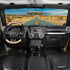 SEG Direct Car Steering Wheel Cover for F-150 Tundra Range Rover 15.5-16 inch, Black and Beige Microfiber Leather...