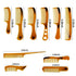 10 Pcs Hair Comb Set for Women,Wide Tooth Detangling Hair Comb Hair Styling Comb,Medium Tooth Comb-Detangling Hair Combs for All Hair Types & Styl...