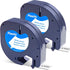 Label Orison Compatible with DYMO LetraTag Refills 91331 Plastic Label Tape Label Maker Refills for LT-100H LT-100T QX50,1/2 Inch X 13Feet (12mmx4...