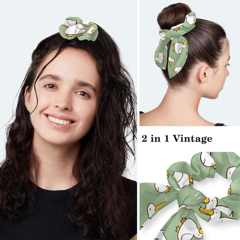 Women Working Cap with Buttons Bouffant Hat Autumn Leaves Nurse Scrub Caps Long Hair...