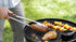 Outset QB22 Locking Stainless Steel Grill Tongs Extra Long 22", Rosewood Handles...