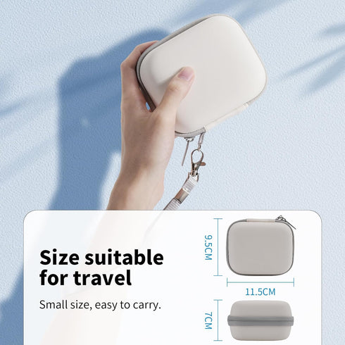 Yinke Travel Wireless Charger Case for UCOMX Nano/Hicober/Iseyyox/RTOPS/IMPUVERS 3 in 1 Wireless Charger, Magnetic Foldable Charging Station Bag, ...