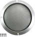 Fielect 2Pcs 6.5" Speaker Grill Cover Mesh Decorative Circle SubWoofer Grill Cover Guard Protector Cover Audio Accessories Metal Trim Silver with ...