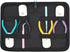 Alfie Home - Ellery 4 Pieces Pliers and 2 Pieces Tweezers Jewelry Tools Kit Set with Case, for Jewelry Beading DIY Repair Making Accessories Suppl...
