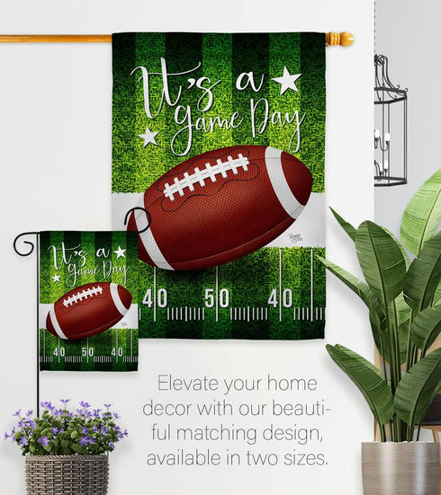 Super Bowl Decorations Football Banner NFL Game Day Flag Tapestry Sports Fans Home Decor American Gifts Team Bar Party Garden Patio Porch Small Ou...