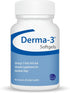 Ceva Derma-3 Softgels, Omega-3 Fatty Acid & Vitamin Supplement for Medium Dogs (60 Count)...