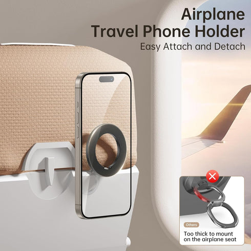 SYNCWIRE for MagSafe Ring Holder, Magnetic Phone Ring Holder Magnet Cell Phone Grip Finger Ring Kickstand Compatible with iPhone 15 14 13 12 Pro M...