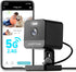 1080P 2.4g/5g Indoor Camera, Plug-in Cameras for Home Security w/Night Vision, Baby/Elder/Home Cameras Indoor with Phone App, Motion Detection, 2-...