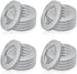 Pack-20 Oil Drain Plug Gasket, Washer Crush Seal, Automobile Replacement Accessories, Compatible with Honda 9410914000 (Silver)...