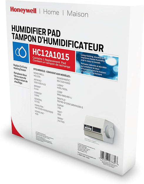 Honeywell Home HC12A1015 Whole House Humidifier Pad, Foam...