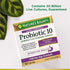 Nature's Bounty Probiotic 10, Ultra Strength Daily Probiotic Supplement, Support for Digestive, Immune and Upper Respiratory Health, 2 Pack, 30 Ca...