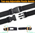 Buckle 1" Wide Inside, Quick Side Release Buckle for 1 inch/25mm Webbing Straps, Heavy Duty Plastic Buckles Dual Adjustable No Sewing Clips for Bo...