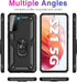 Case for Samsung Galaxy S21 5G Case Rugged Military Grade Heavy Duty Armor Shockproof Anti-Drop Galaxy S21 Phone Case Holder Kickstand Shell for S...