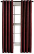 Curtainworks Lenox Grommet Curtain Panel, 50 by 84", Wine...
