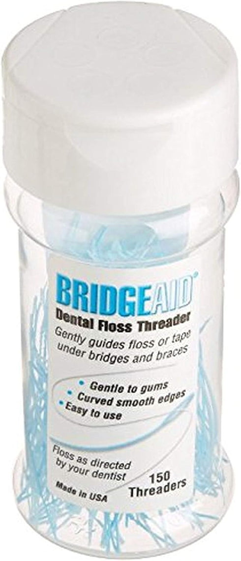 Dental Floss Threader Bottle 150, 1 Bottle...