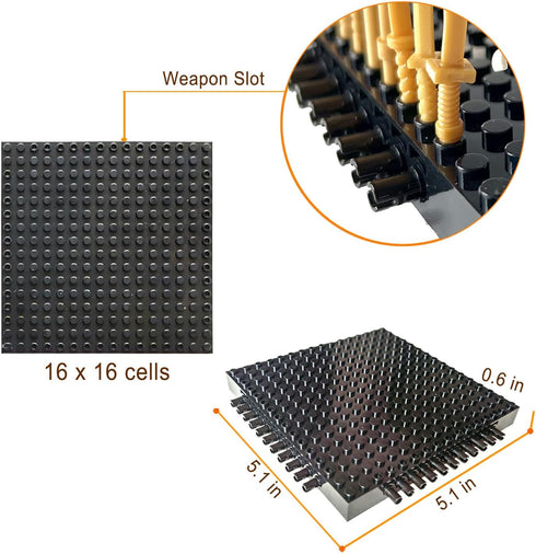 4pcs Brick 16x16 Classic Baseplate Building Plates for Building Bricks 65803 You Can Freely Put Together VariousBackground Boards to Make Pixel Pa...