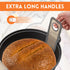 3 Set Grey Large Silicone Bread Sling Oval and Round for Dutch Oven, Non-Stick & Easy to Clean Reusable Silicone Sourdough Bread Sling with Extra ...