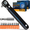 EDC Gear Tools for Men Women Who Have Everything Right Angle Screwdriver Mini Degree Screwdriver Set as Sewing Machine Attachments Offset Screwdri...