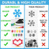 NEOACT 200PCS Building Blocks Kids Educational Building Toys Interlocking Plastic Connect Block Manipulatives for Preschool Kids Aged 3+, Creativi...