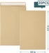 20Pcs 10x13 Self Seal Catalog Envelopes, Mailing Envelopes, Printable Manilla Envelopes, Security Envelopes Peel and Seal, Large Envelopes for Inv...